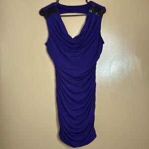 BCX Purple Dress